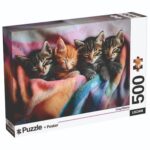 Lisciani Puzzle + Poster Cats Pz.500
