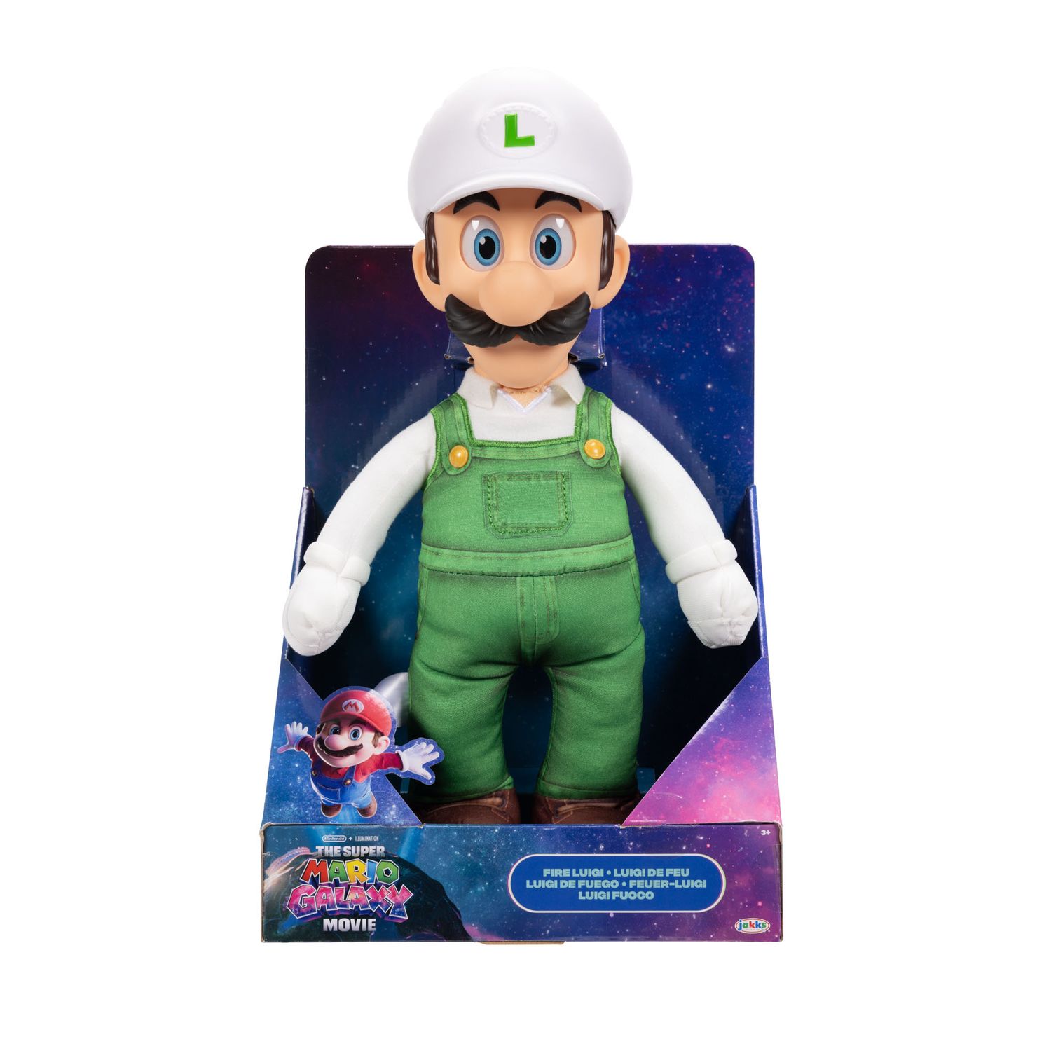 7e38374a9c0f1ca3238b0a7c424537a4 Super Mario Galaxy Peluche Luigi Jumbo - immagine 1