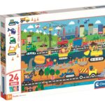 Clementoni Puzzle 24 pz. Maxi Mezzi trasporto