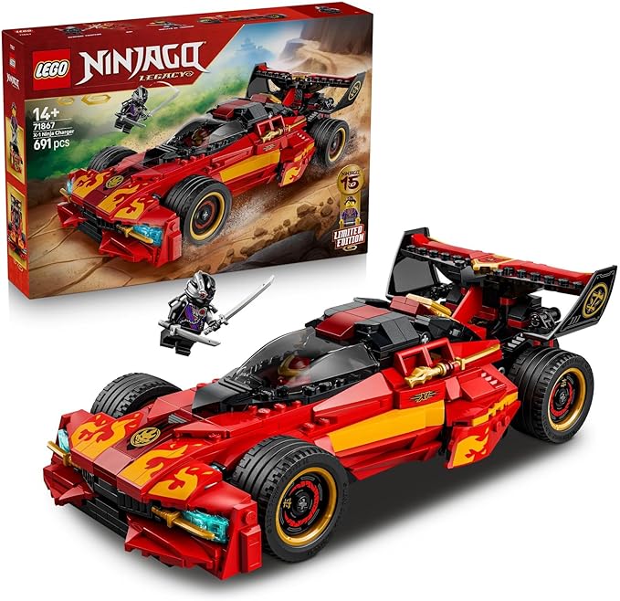 8eccabc6fc2514095448daef4016b48f Lego Ninjago Super-bolide Ninja X-1 - 15 Anniversario - immagine 1