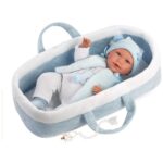 Llorens Reborn Morbido Mimì 42cm Culla Azzurra