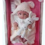 Bambola Eva collection newborn elegance a da 30cm