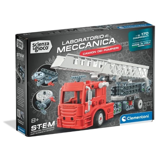 a7d66b62de818760e1655d84866f77f8 Clementoni Laboratorio di Meccanica - Fire Truck - immagine 1