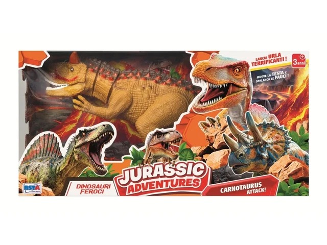 b09ed7bec984d40e79d2db2b3fa0377a Rstoys Carnotauro Jurassic Adventures - immagine 1
