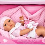 Bambola newborn deluxe 2 da 42cm