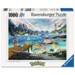 Ravensburger Puzzle 1000 pz. Pokemon Breakout 3: Vaporeon e il Mare Temperato