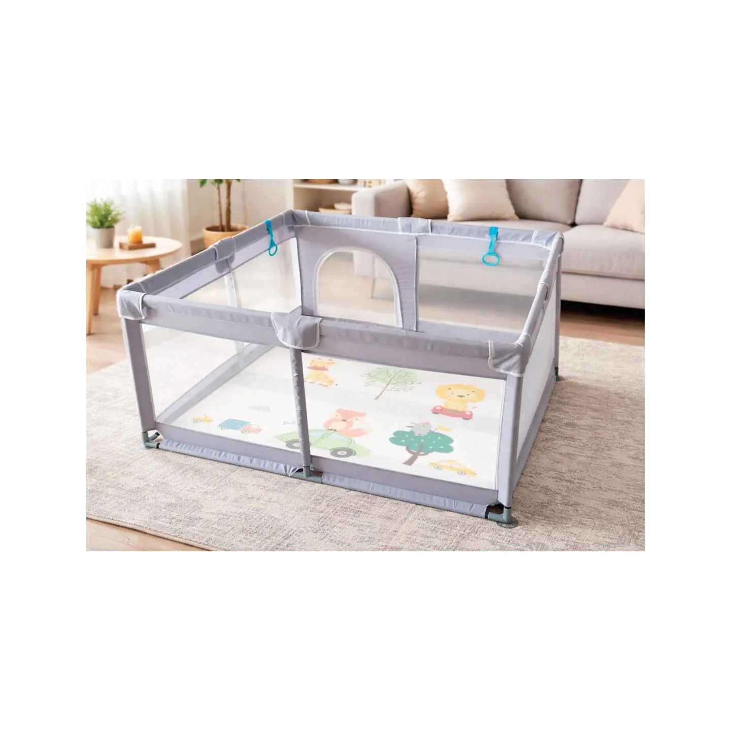 351ebe6eeddf1cbf2cc6c42bd1c1d61d Box Bambini con Tappeto 120x120 - immagine 1
