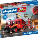 Playmobil Veicolo di soccorso dei vigili del fuoco