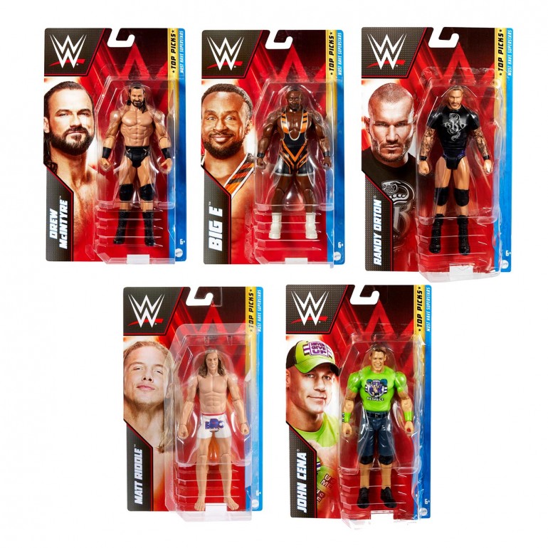 b1c2df1680e28fdaad1076e372a3967f Wrestling Top Picks Action Figure Ass. - immagine 1