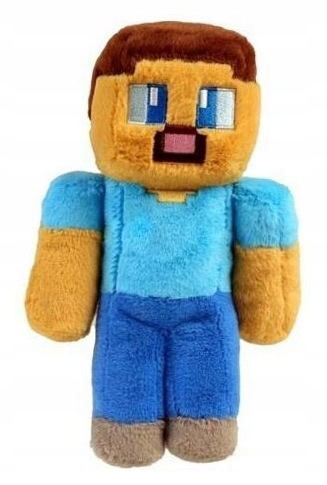 f3d89771b06340e1c3c09bed818d9a6c Peluche Minecraft Steve cm.20 - immagine 1